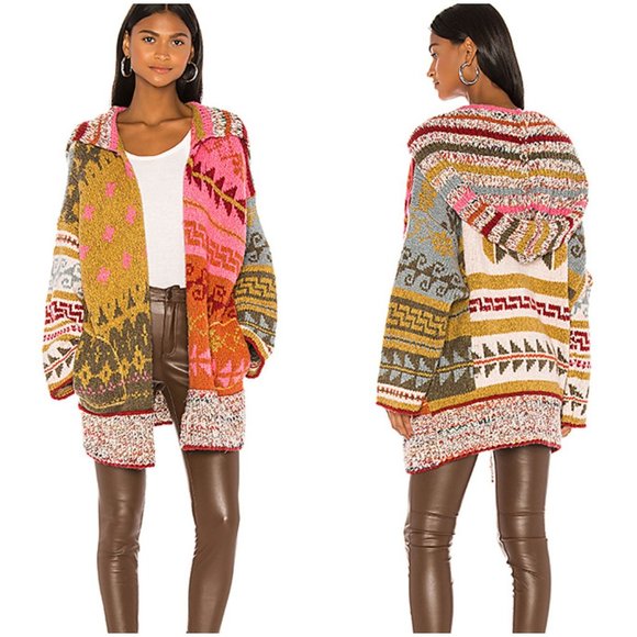 Free People NWT Canyon Vibes Knit Cardigan SZ XS/S - Picture 2 of 13